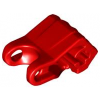 red hero factory fist with axle hole - 4 fingers