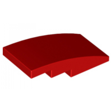 red slope curved 4 x 2