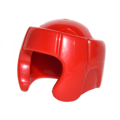red minifigure headgear helmet boxing