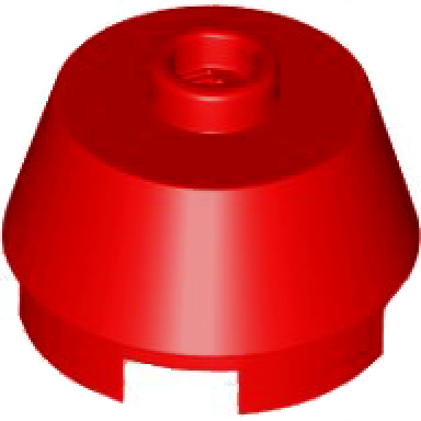 red cone 2 x 2 truncated