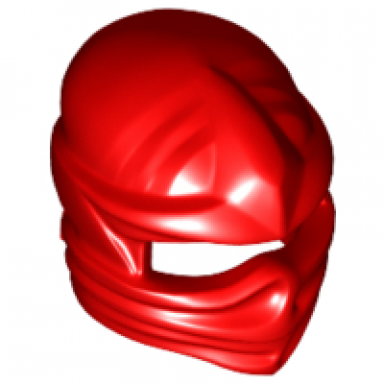 red minifigure headgear ninjago wrap