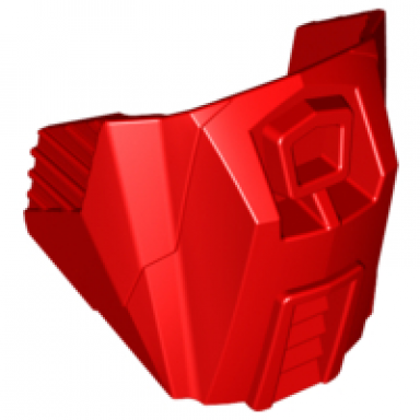red hero factory shoulder knee armor