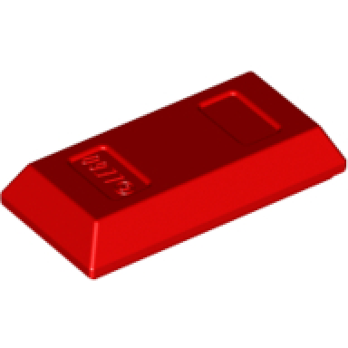 red minifigure utensil ingot bar