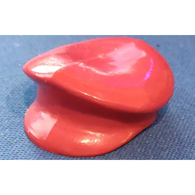 red homemaker figure maxifigure headgear hat