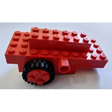 windup motor 1980s with 2 black tire 24mm d x 8mm offset tread - interior ridges bb0046 3483