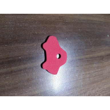 red foam scala toy car 5 x 3 with hole 3152