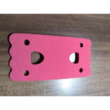 red foam scala house cover with cutouts and 4 holes 3152