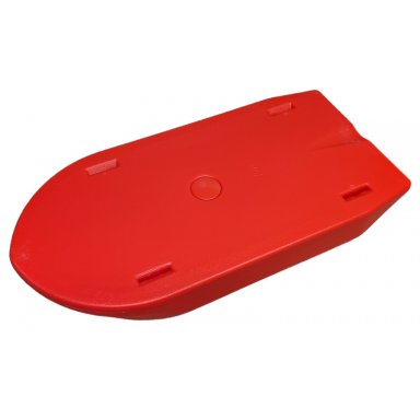 duplo boat hull unitary 8 x 16 floating base