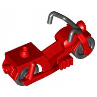 red duplo motorcycle