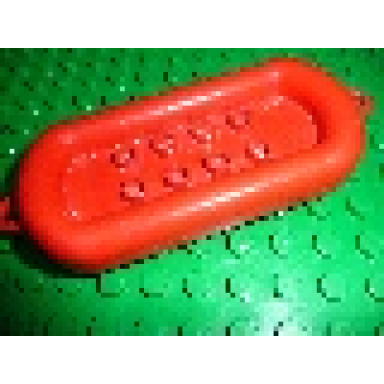 red duplo rubber raft
