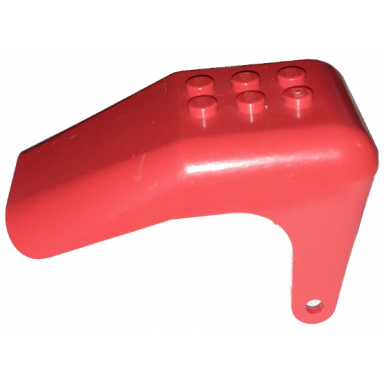 red fabuland car roof with hinge