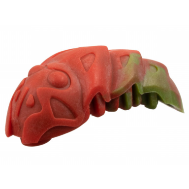red bionicle rahkshi kraata stage 2 with marbled pattern list head color describe the rest