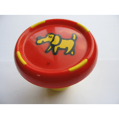 red music builder sound plug with dog pattern