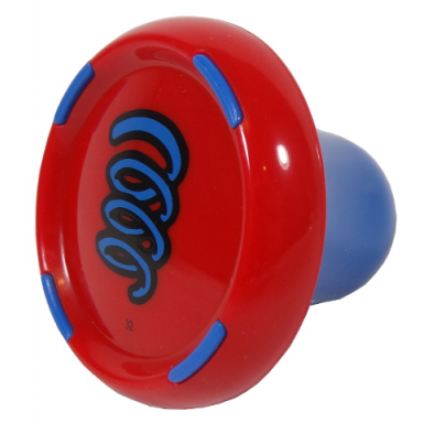 red music builder sound plug with spring pattern