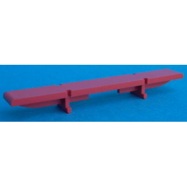 red train signal circuit-breaker bar