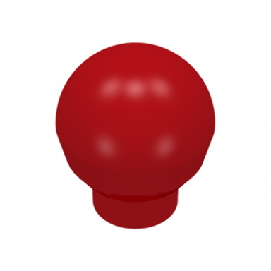 brick round 1 x 1 with ball finial