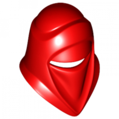 red minifigure headgear helmet sw royal guard