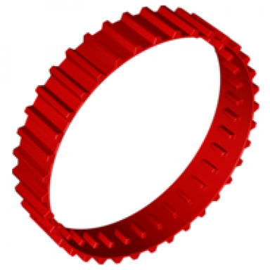red tread with 36 treads large non-technic