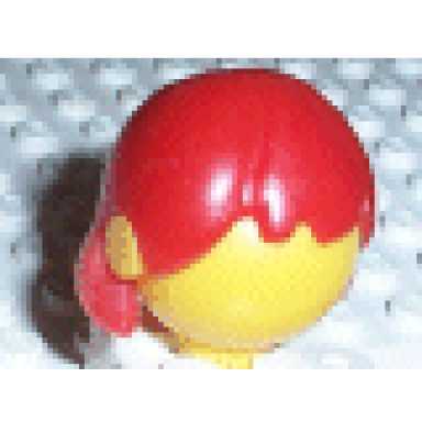 red homemaker figure maxifigure headgear hair long