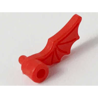 red minifigure plume dragon wing left