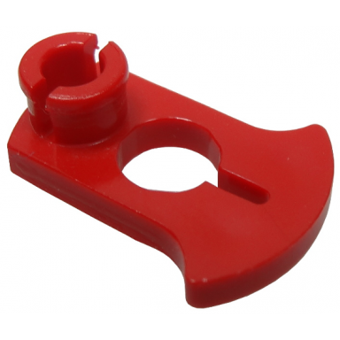 red train steam drive rod holder