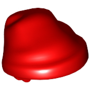red minifigure headgear hat cloth wrap bandana with single tail in back