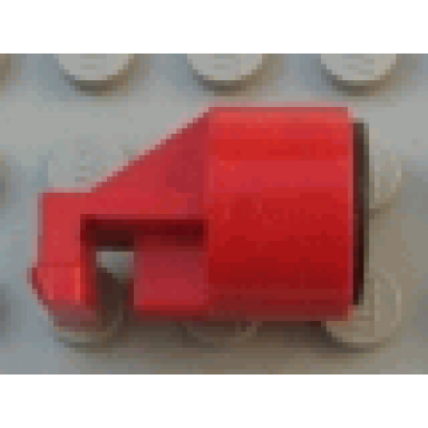 red magnet coupling train - short for 722 locomotive power pickup brick