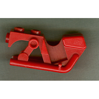 red motorcycle town body rear - part of x81