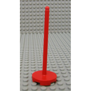 red fabuland umbrella stand with round base