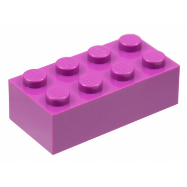light purple brick 2 x 4