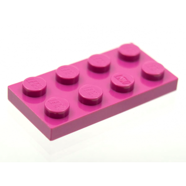 light purple plate 2 x 4