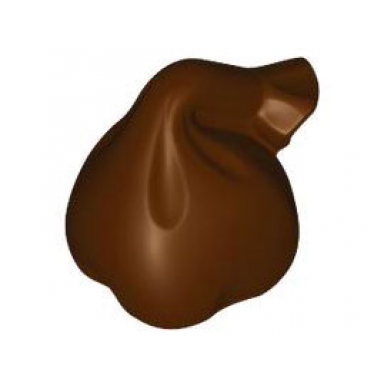 reddish brown minifigure utensil sack bag with handle