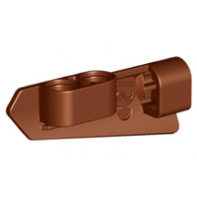 reddish brown technic panel fairing 21 very small smooth side b
