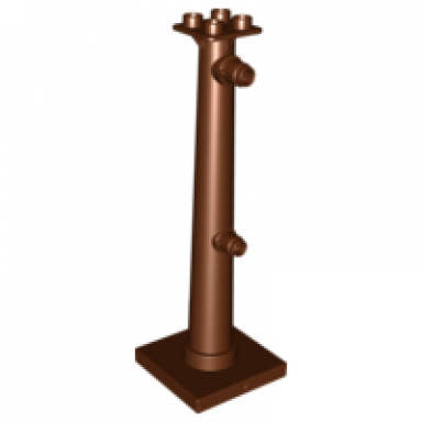 reddish brown duplo boat mast 4 x 4 x 12