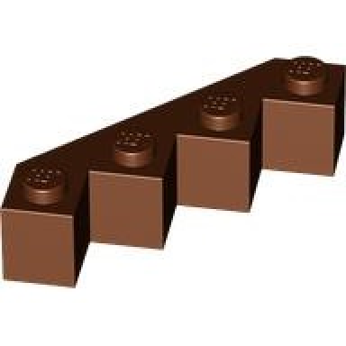 reddish brown brick modified facet 4 x 4