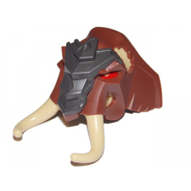 large figure head modified chima mammoth with red eyes pattern