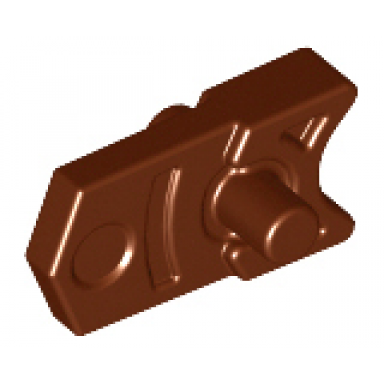 reddish brown projectile launcher part trigger for gun mini blaster shooter