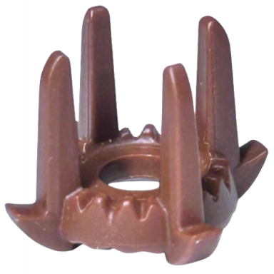 minifigure headgear crown with 4 tall spikes
