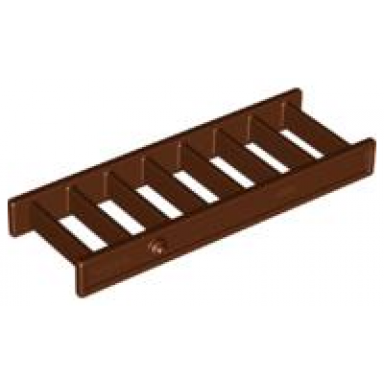 reddish brown duplo ladder 8 rung