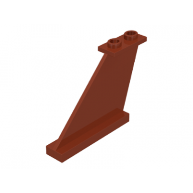 reddish brown tail 4 x 1 x 3