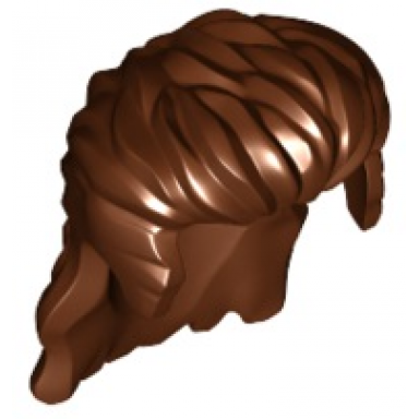 minifigure hair long mullet style