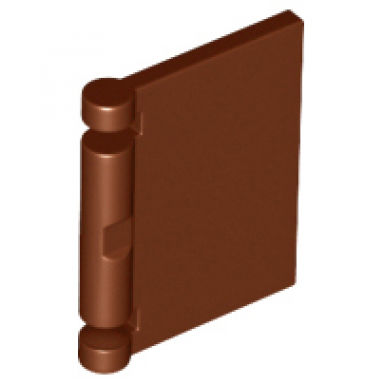 reddish brown minifigure utensil book cover