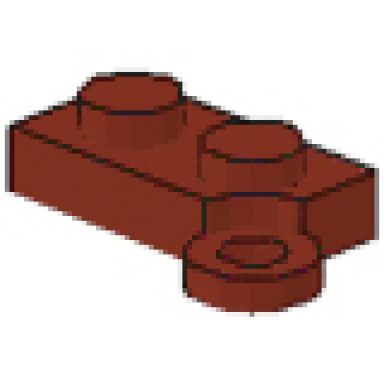 reddish brown hinge plate 1 x 4 swivel base