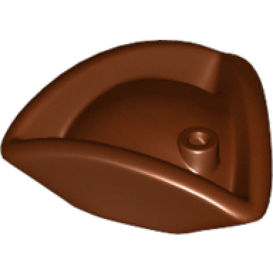 reddish brown minifigure headgear hat pirate tricorne triangle