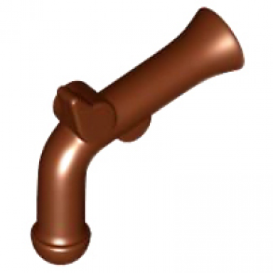 reddish brown minifigure weapon gun flintlock pistol