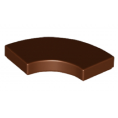 reddish brown tile round corner 2 x 2 macaroni