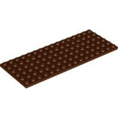 reddish brown plate 6 x 16