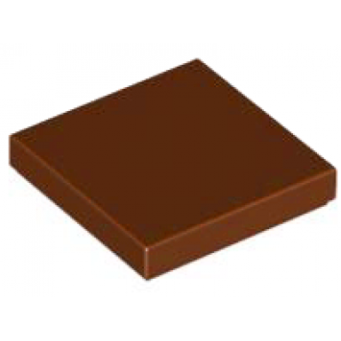 reddish brown tile 2 x 2