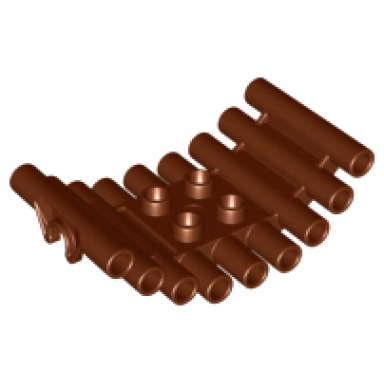 reddish brown duplo bridge log