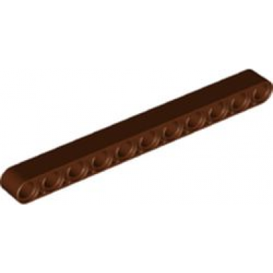 reddish brown technic liftarm thick 1 x 11